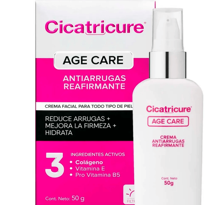 Cicatricure Age care Antiarrugas reafirmante 50 g. 1