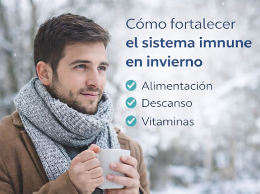 Cómo fortalecer el sistema inmune en invierno