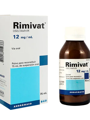 Rimivat Oseltamivir 12 mg/ml  Polvo para suspensión oral 75 ml.