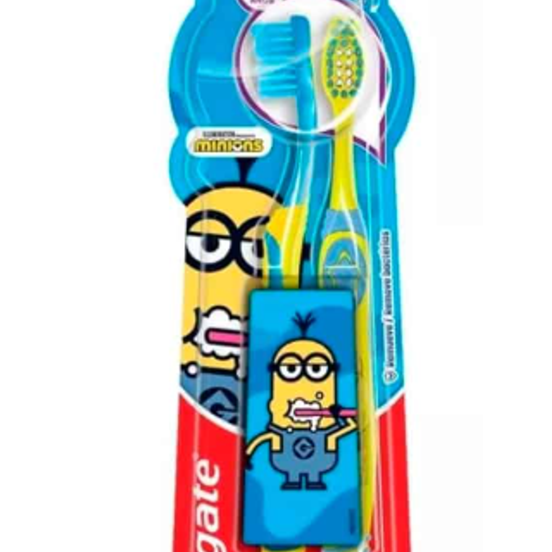 Cepillos dentales Colgate Smiles Minions 2 Unidades. 1