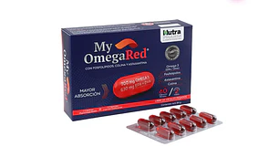My OmegaRed 700 mg 60 Cápsulas. Nutra Pharm
