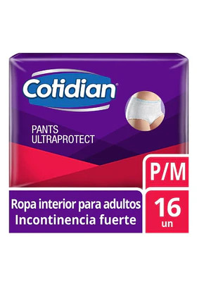 Cotidian Pants Ultraprotec P/M 16 Unidades.