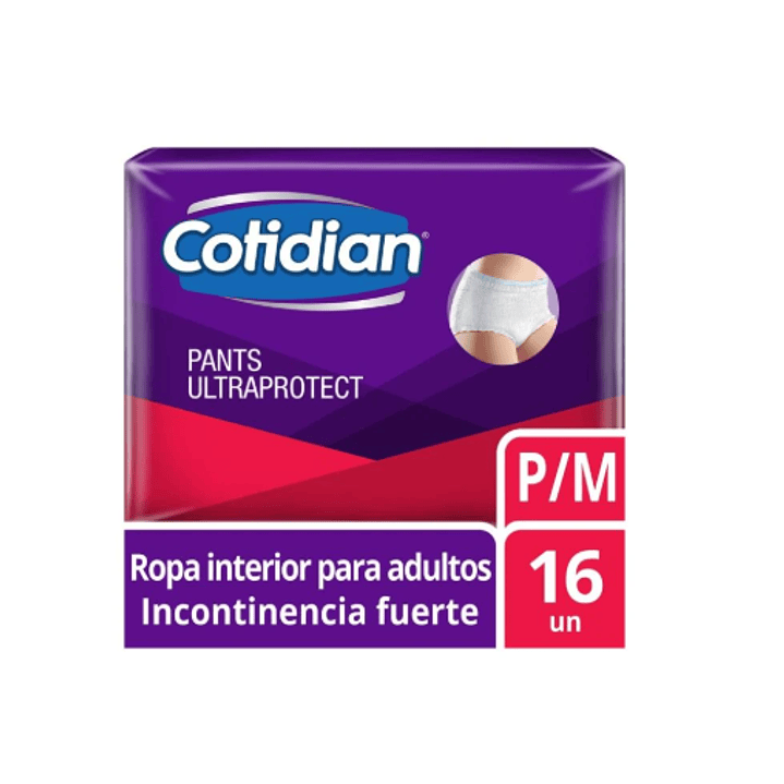 Cotidian Pants Ultraprotec P/M 16 Unidades. 1