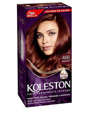 Tinte para el cabello Koleston 466 Borgoña intenso+activador.