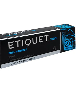 Antitranspirante Etiquet men Full protect Crema 60 g.