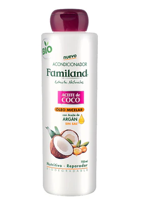 Familand acondicionador Aceite de coco-argán 750 ml.