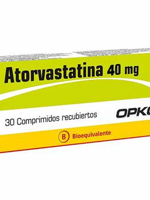 Atorvastatina (B) 40 mg 30 Comprimidos. Opko