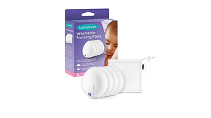 Absorbentes de leche lavables 4 Unidades. Lansinoh