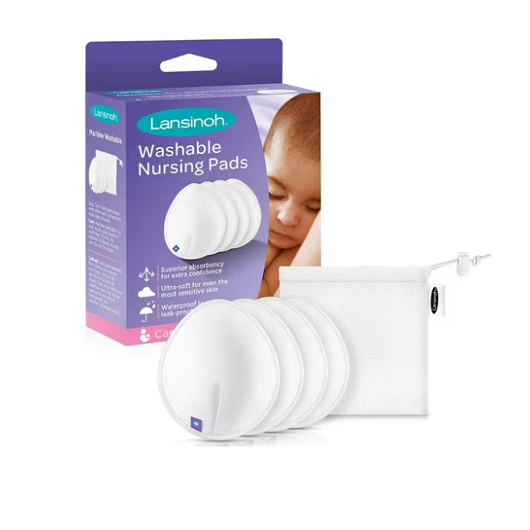 Absorbentes de leche lavables 4 Unidades. Lansinoh 1
