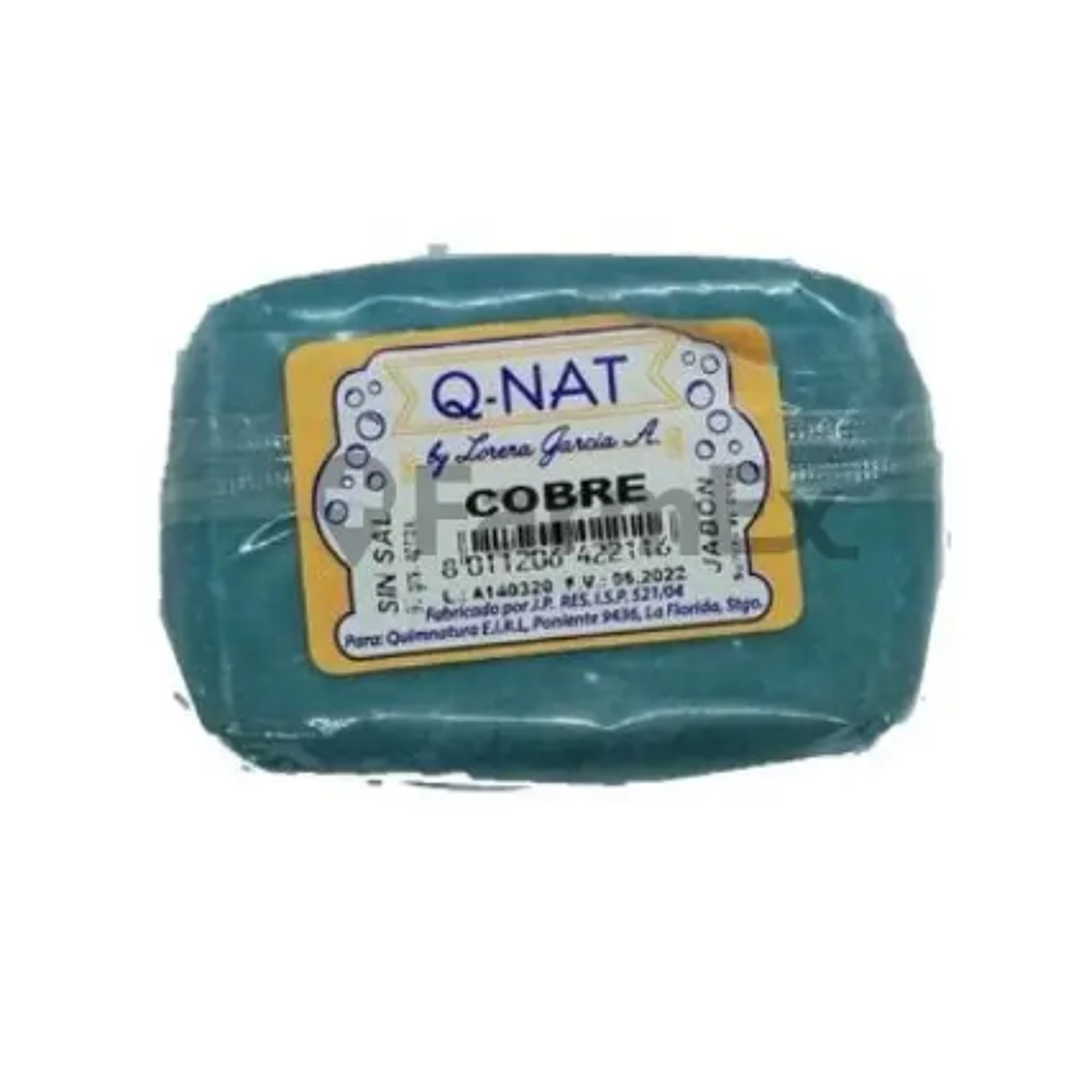 Jabón en barra Cobre 90 g. Quimnatura 1