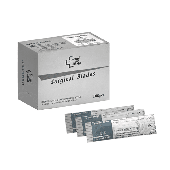 Hoja bisturí Acero inoxidable N°11 Reutter 100 Unidades. 1