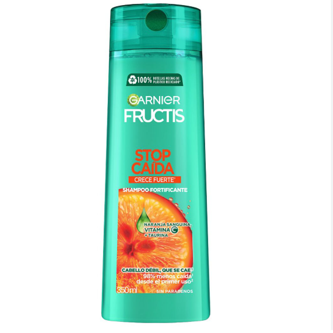 Garnier Fructis Shampoo Stop caída Crece fuerte 350 ml. 1