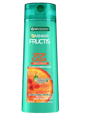 Garnier Fructis Shampoo Stop caída Crece fuerte 350 ml.