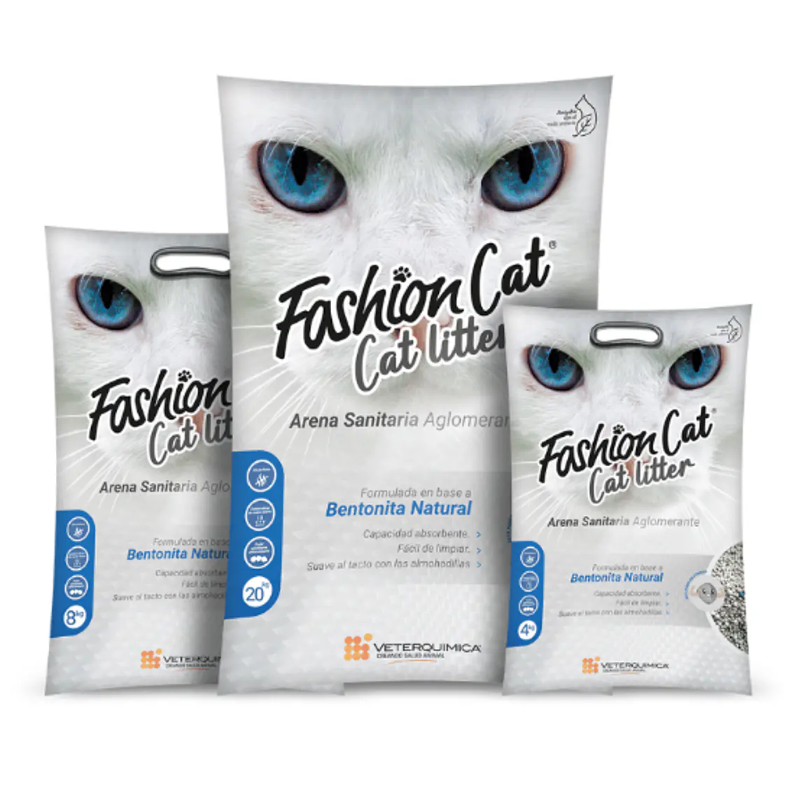 Arena sanitaria Fashion cat litter Bento 4 kg. 1