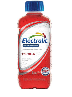 Electrolit Bebida hidratante Sabor frutilla 625  ml.