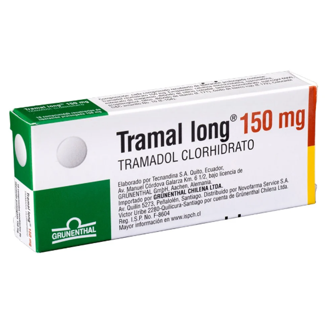 Tramal Long Tramadol 150 mg 10 Comprimidos. 1