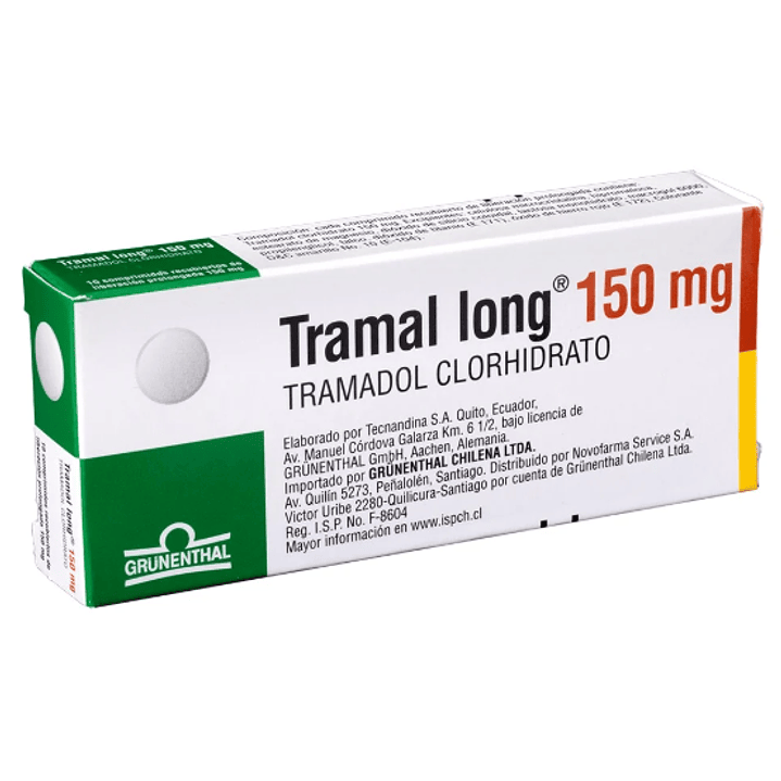 Tramal Long Tramadol 150 mg 10 Comprimidos. 1