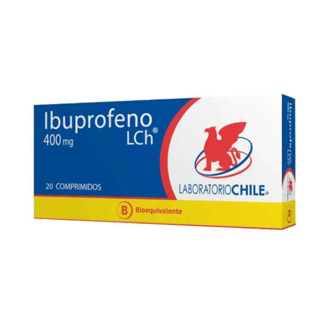 Ibuprofeno (B) 400 mg 20 Comprimidos. 1