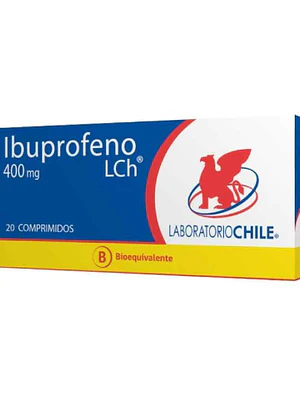 Ibuprofeno (B) 400 mg 20 Comprimidos.