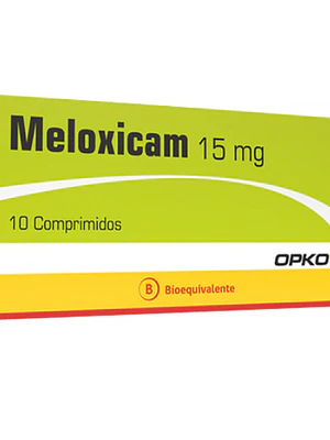 Meloxicam (B) 15 mg 10 Comprimidos.