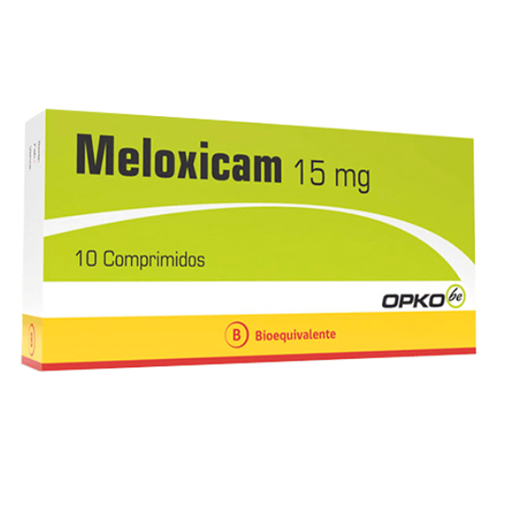 Meloxicam (B) 15 mg 10 Comprimidos. 1