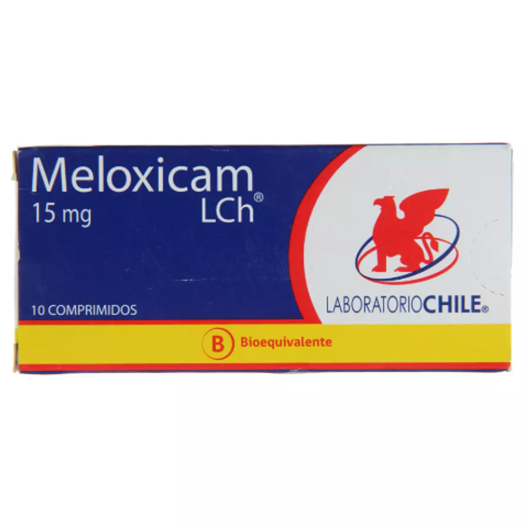 Meloxicam (B) 15 mg 10 Comprimidos. 1