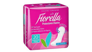 Protectores diarios Fiorella 20 Unidades.