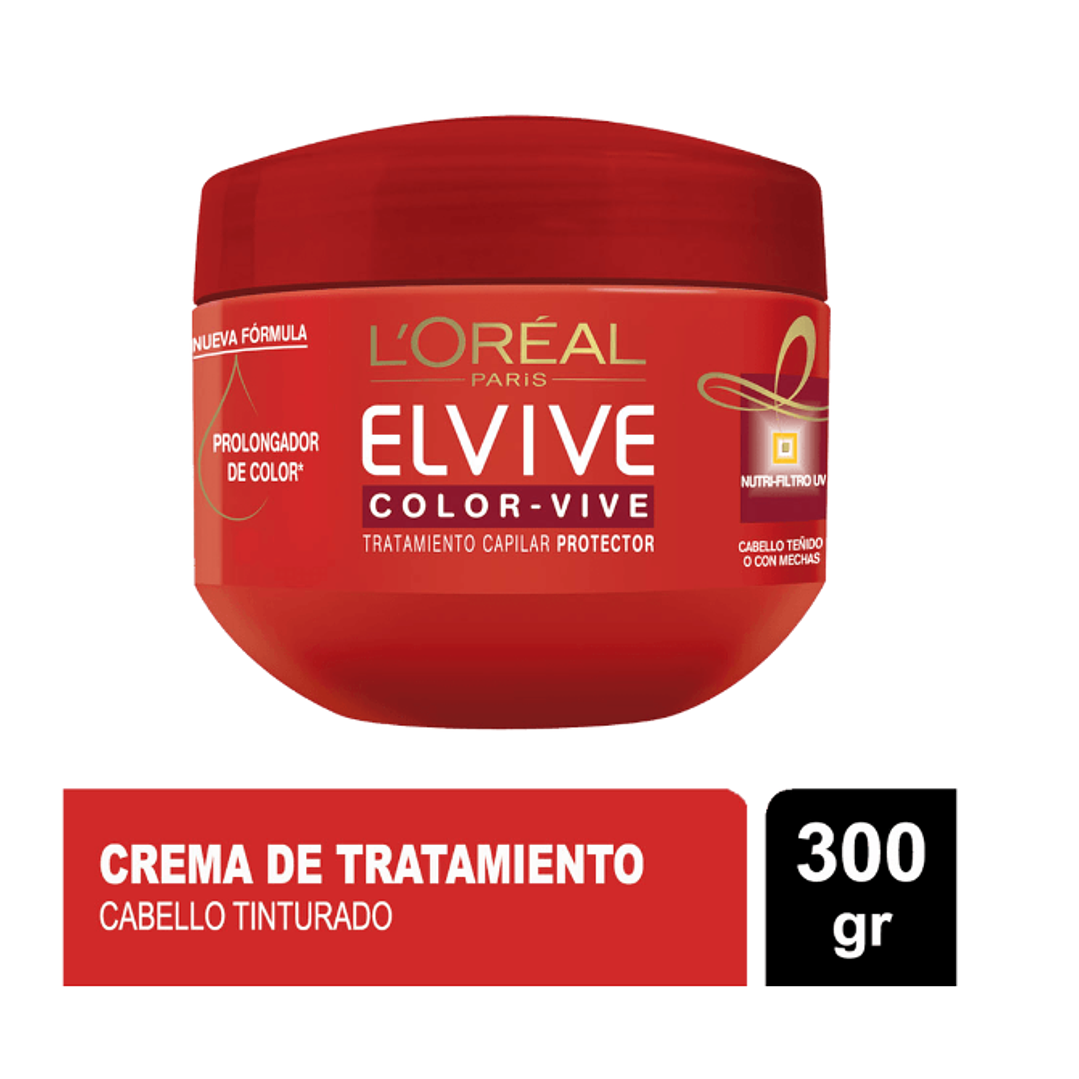 Elvive Crema de tratamiento Color-vive 300 g. L'oréal 1