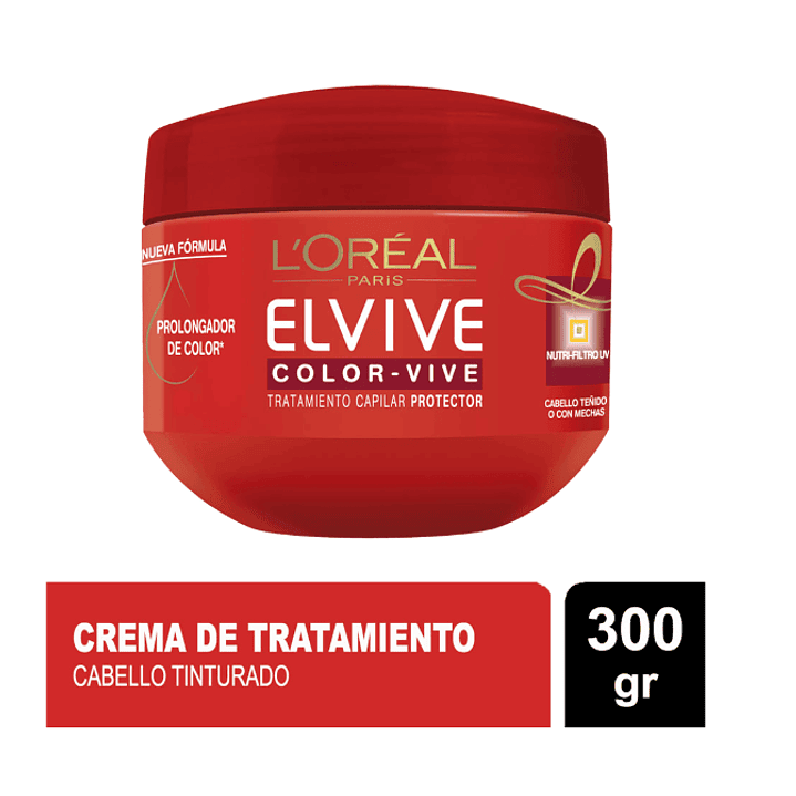 Elvive Crema de tratamiento Color-vive 300 g. L'oréal 1