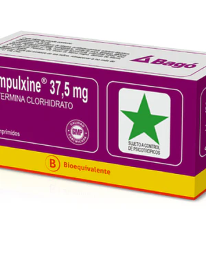 Compulxine (B) Fentermina  37,5 mg 30 Comprimidos. Medicamento controlado, venta presencial.