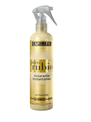 Capilatis Puro rubio Aclarante instantáneo Spray 240 ml.