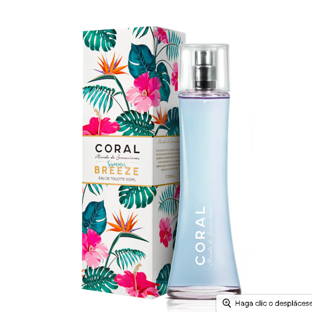 Coral Summer Breeze Colonia 100 ml. 1
