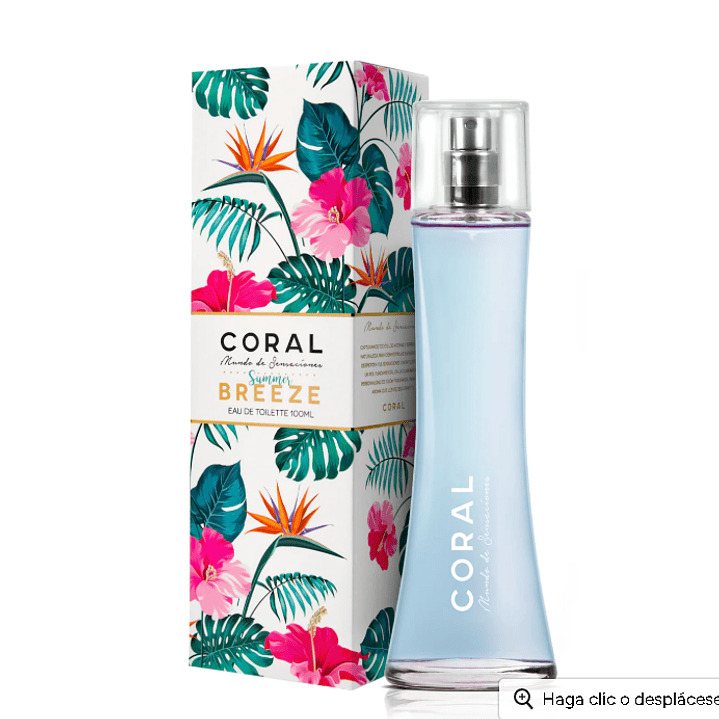 Coral Summer Breeze Colonia 100 ml. 1