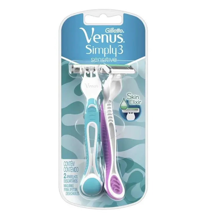 Gillette Venus Simply 3 Sensitive 2 Unidades. 1