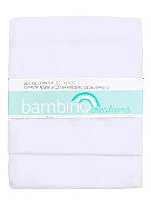Bambino Pañal blanco 3 Unidades.