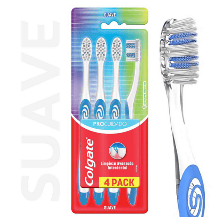 Cepillo dental Colgate Triple acción Pack 4 Unidades. 1