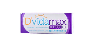 D'vidamax Vitamina D3 100.000 UI Polvo para suspensión oral 1 gr.