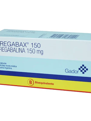 Pregabax (B) Pregabalina 150 mg 28 Cápsulas.