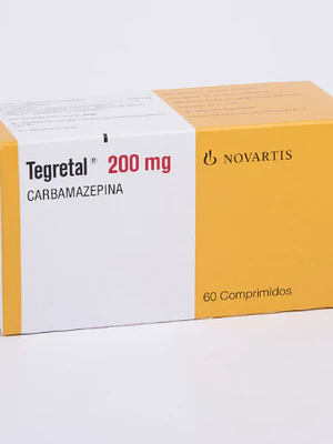 Tegretal  Carbamazepina 200 mg 60 Comprimidos.