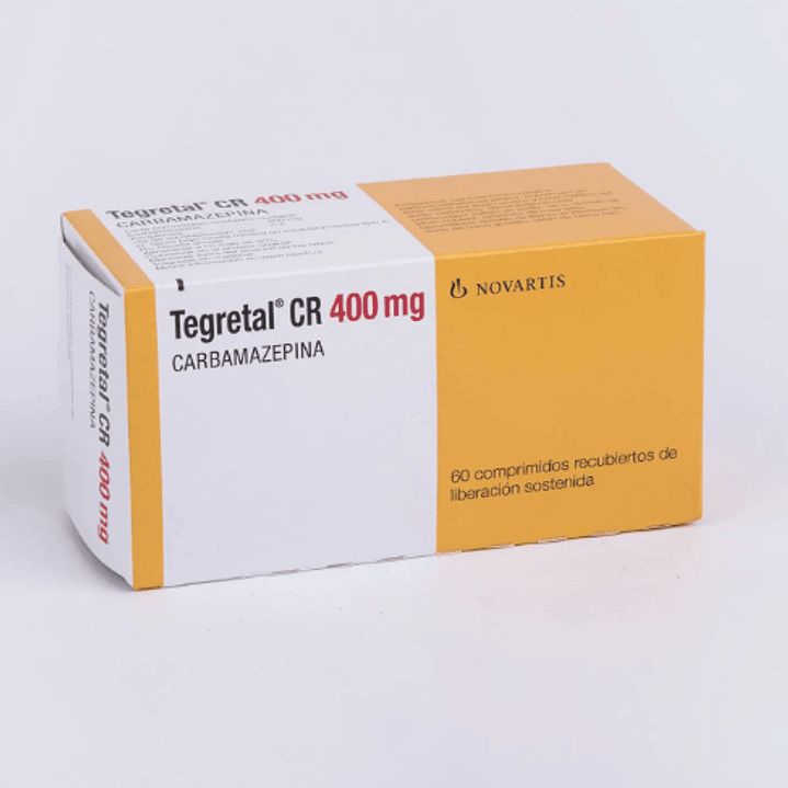 Tegretal-CR  Carbamazepina 400 mg 60 Comprimidos de liberación prolongada. 1