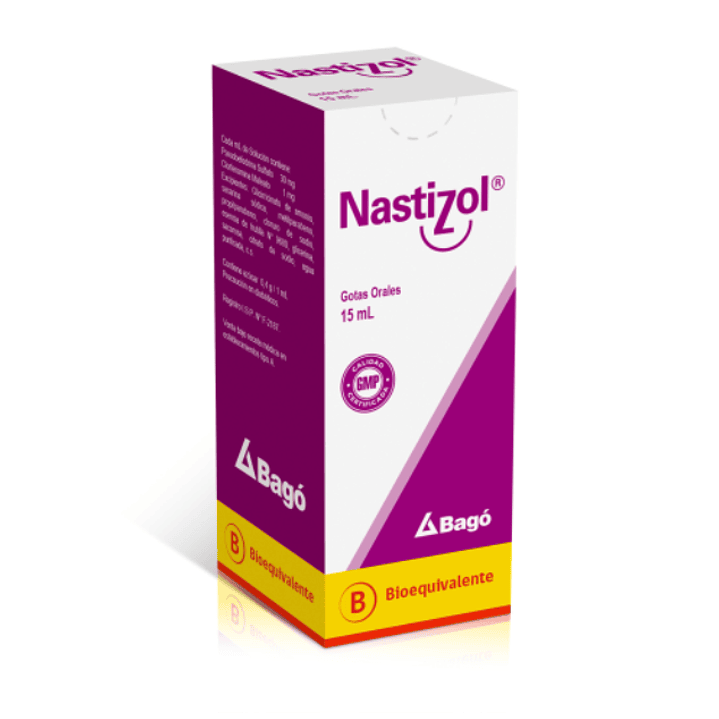 Nastizol Compositum pediátrico (B) Gotas 15 ml. 1