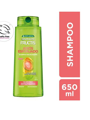 Garnier Fructis Shampoo Adiós esponjado 650 ml.