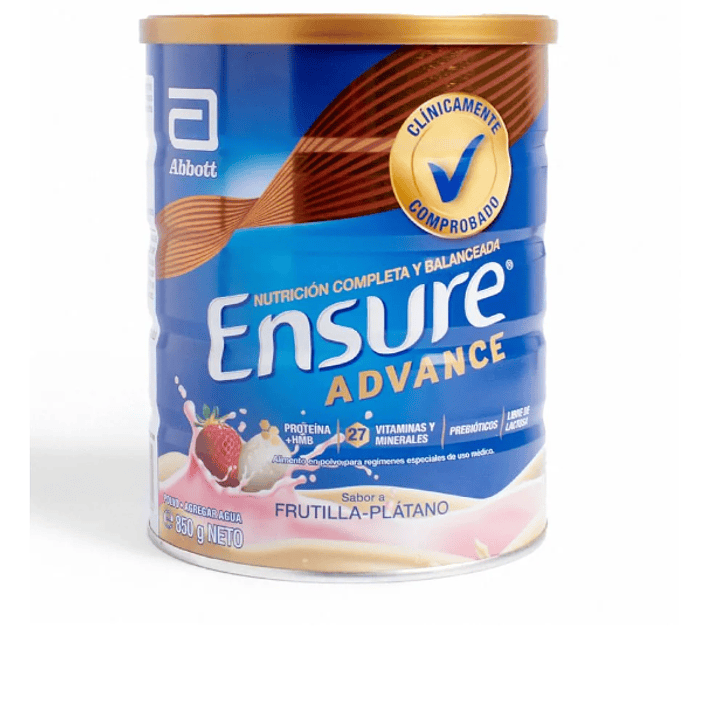 Ensure Advance Frutilla plátano 850 g. 1