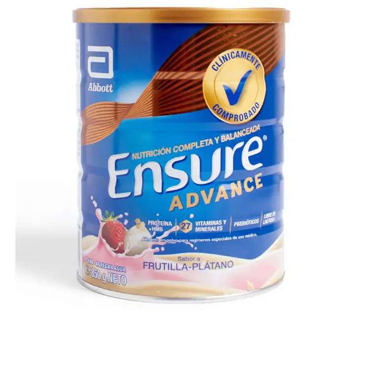 Ensure Advance Frutilla plátano 850 g. 1