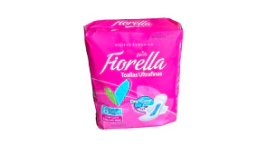 Fiorella Toallas Ultrafinas Tela seca con alas 8 Unidades.