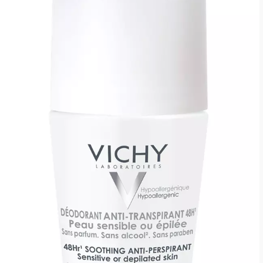 Desodorante Antitranspirante Piel sensible Roll-on 50 ml. Vichy 1