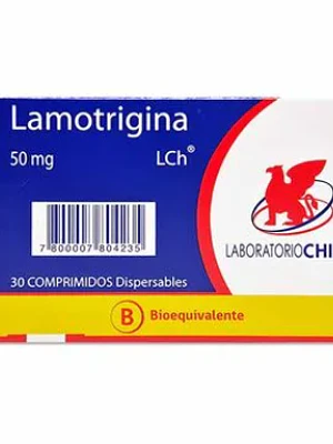 Lamotrigina (B) 50 mg 30 Comprimidos dispersables.