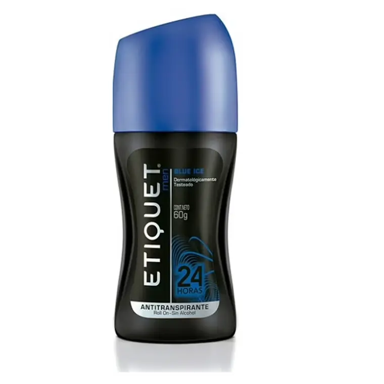 Desodorante Antitranspirante Etiquet Blue Ice Roll-on 60 g. 1