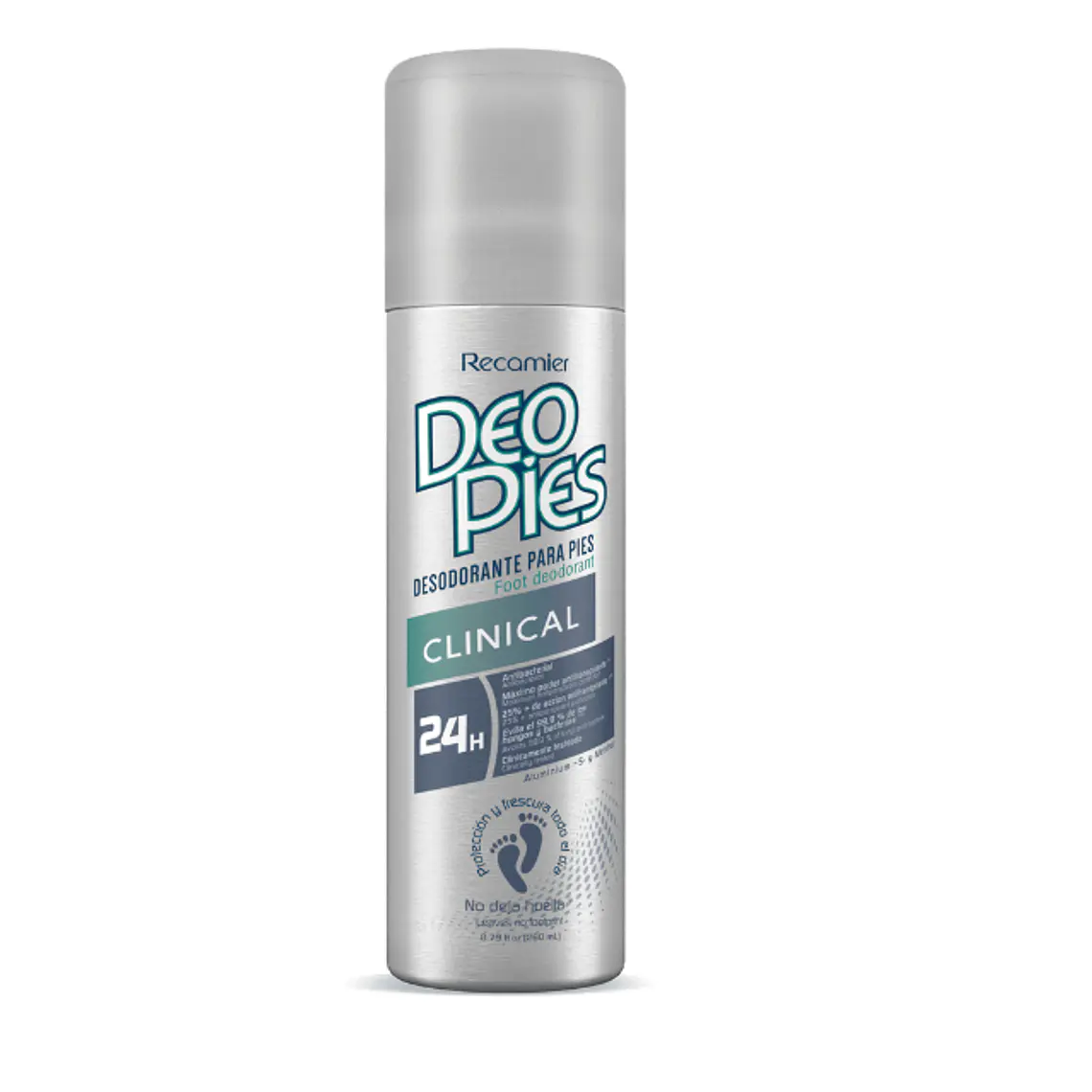 Deo Pies desodorante para pies Clinical Spray 260 ml. 1