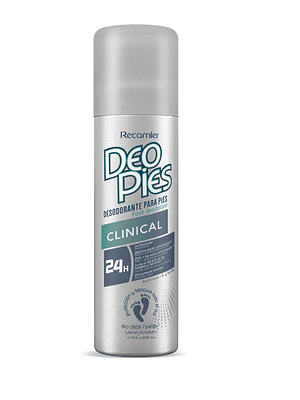 Deo Pies desodorante para pies Clinical Spray 260 ml.